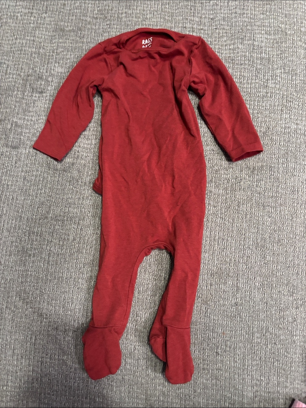 Kickee Pants Red Footed One-Piece